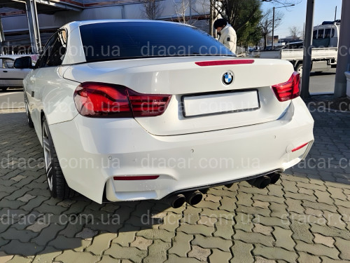 Задний бампер M4 стиль для BMW 4 series F32 F33 F36 2013-2020 артикул 8956