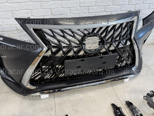 Обвес бампер передний Lexus RX 2012-2015 TRD в стиле 2016+ артикул 7606