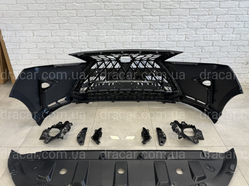 Обвес бампер передний Lexus RX 2012-2015 TRD в стиле 2016+ артикул 7606