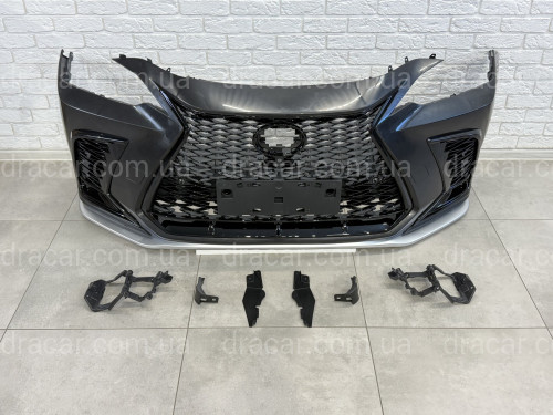 Бампер передний в сборе F-SPORT Lexus NX 2022+ артикул 8042