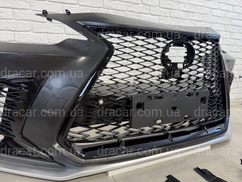 Бампер передний в сборе F-SPORT Lexus NX 2022+ артикул 8042