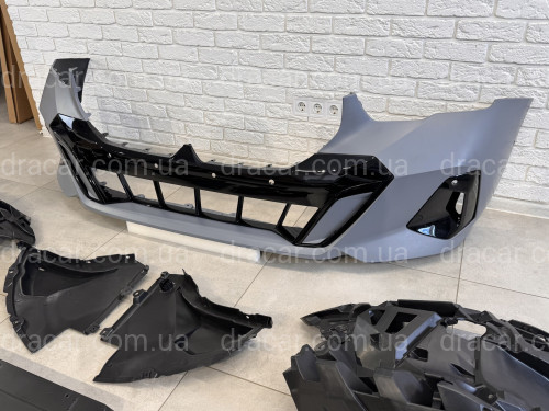 Бампер передний M Sport для BMW 5 series G60 2024- артикул 8980