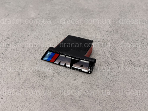 Шильдик в радиаторную решётку М4 для BMW 4 series F32 / F33 / F36 2013-2020 артикул 756