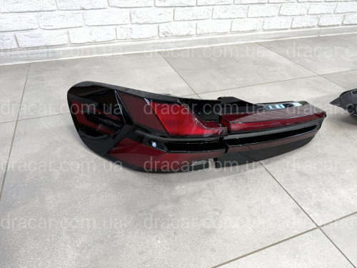 Фонари стопы LCI 2023+ рестайлинг для BMW X5 G05 2018-2022 4шт С НАДПИСЬЮ BMW артикул 8675