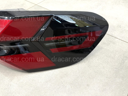 Фонари стопы LCI 2023+ рестайлинг для BMW X5 G05 2018-2022 4шт С НАДПИСЬЮ BMW артикул 8675