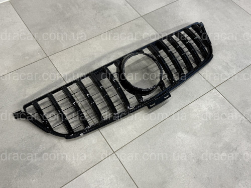Решетка радиатора GT BLACK Mercedes ML-class W166 2012-2015  артикул 8799