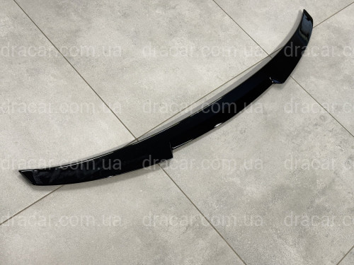 Спойлер лип M4 BMW 4 series F32 2013-2020 ABS пластик, черный глянец артикул 8985