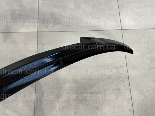 Спойлер лип M4 BMW 4 series F32 2013-2020 ABS пластик, черный глянец артикул 8985