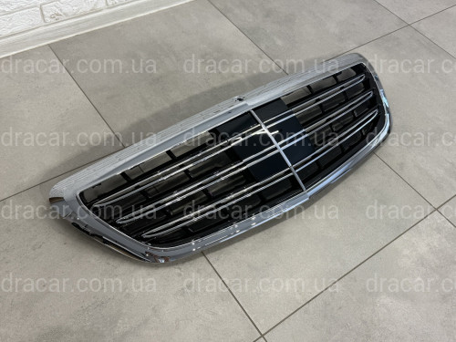 Решетка радиатора AMG под радар для Mercedes-Benz S-class W222 2013-2020 артикул 5048