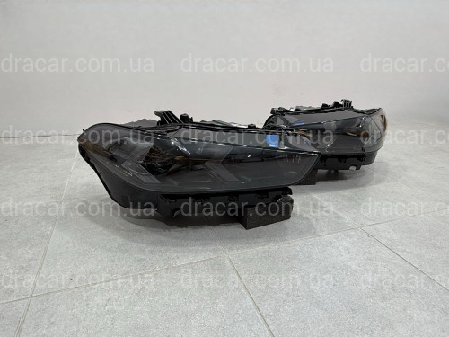 Фары Full LED Shadow line LCI 2023+ взамен дорестайлинговых BMW X5 G05 X6 G06 2018-2022 2шт. с заменой бампера на 2023+ артикул 8998
