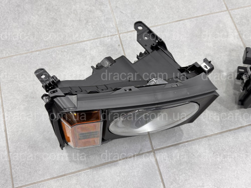 Фары ROUND LED Toyota Land Cruiser Prado 250 2024-, комплектные с блоками 2 шт. для замены простых фар в круглые артикул 9007