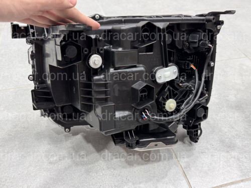 Фары ROUND LED Toyota Land Cruiser Prado 250 2024-, комплектные с блоками 2 шт. для замены простых фар в круглые артикул 9007