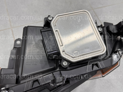 Фары ROUND LED Toyota Land Cruiser Prado 250 2024-, комплектные с блоками 2 шт. для замены простых фар в круглые артикул 9007