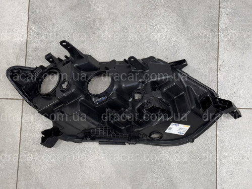 Корпус левой галогеновой фары Nissan Rogue 32 2017-2020 артикул 7091