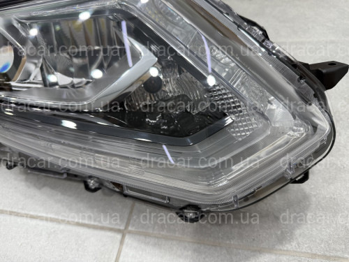 Правая фара Full LED с линзой для Nissan X-Trail 32 / Rogue 2014-2016 артикул 9014