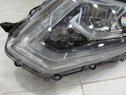 Левая фара Full LED с линзой для Nissan X-Trail 32 / Rogue 2014-2016 артикул 9013