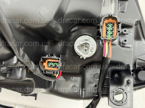 Левая фара Full LED с линзой для Nissan X-Trail 32 / Rogue 2014-2016 артикул 9013