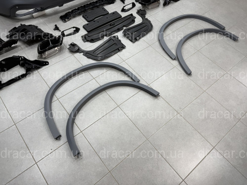 Комплект обвеса M paket M60i LCI BMW X5 G05 2023+ (передний / задний бампер, пороги, арки) артикул 8682