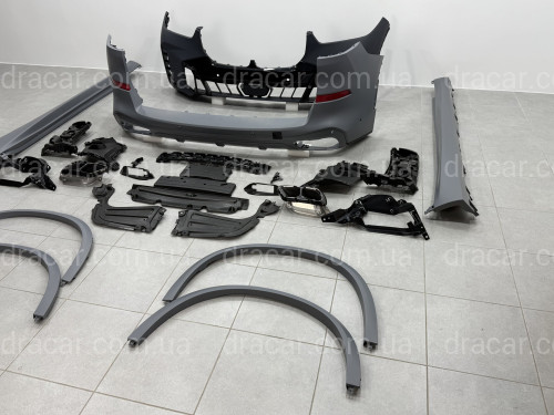 Комплект обвеса M paket M60i LCI BMW X5 G05 2023+ (передний / задний бампер, пороги, арки) артикул 8682