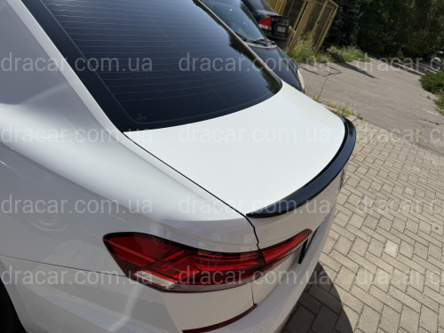 Спойлер лип Volkswagen Passat B9 USA 2019-2022 ABS пластик цвет черный артикул 7299