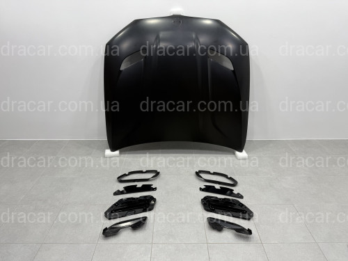 Капот в стиле M5 F90 CS для BMW 5 Series G30 G31 F90 2017-2023 алюминий артикул 9017