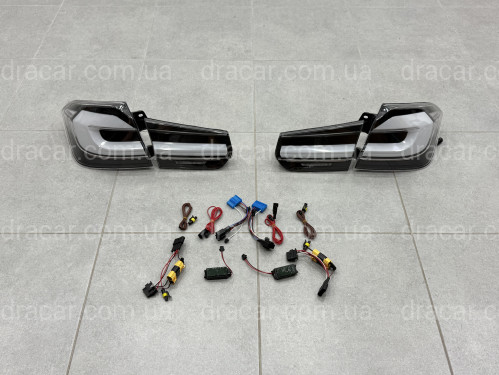 Задние фонари SMOKE G30 Style для BMW 3 series F30 2012-2018  артикул 9027