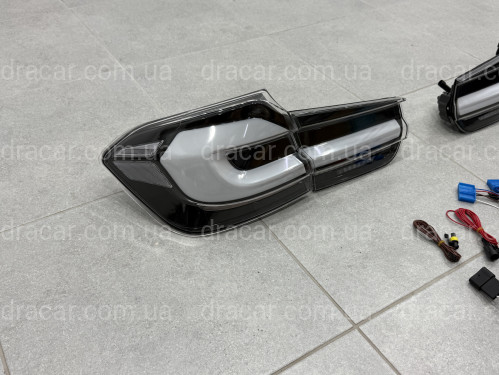 Задние фонари SMOKE G30 Style для BMW 3 series F30 2012-2018  артикул 9027