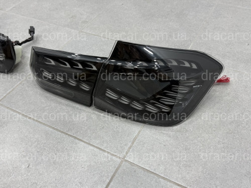 Задние фонари GTS Style SMOKE для BMW 3 series F30 2012-2018 артикул 9033