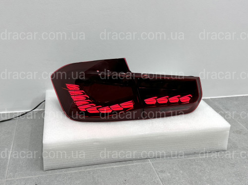 Задние фонари GTS Style RED для BMW 3 series F30 2012-2018 артикул 9034