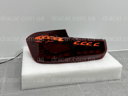 Задние фонари GTS Style RED для BMW 3 series F30 2012-2018 артикул 9034