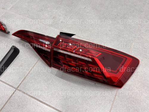 Задние LED фонари для Volkswagen Jetta 7 2019-2024 артикул 9038