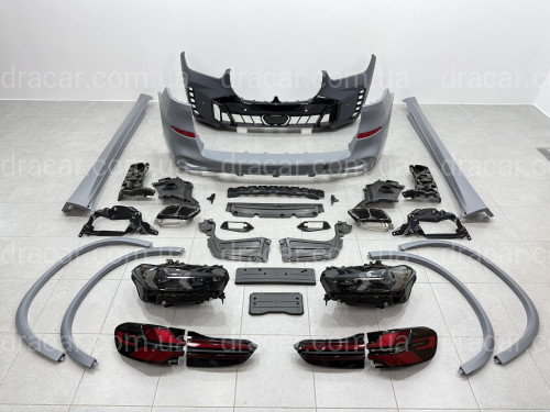 Рестайлинг комплект обвеса M paket Shadow Line 2023+ для BMW X5 G05 2018-2022 артикул 9050