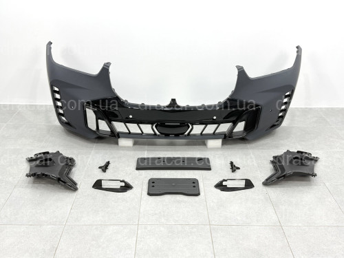 Рестайлинг комплект обвеса M paket Shadow Line 2023+ для BMW X5 G05 2018-2022 артикул 9050