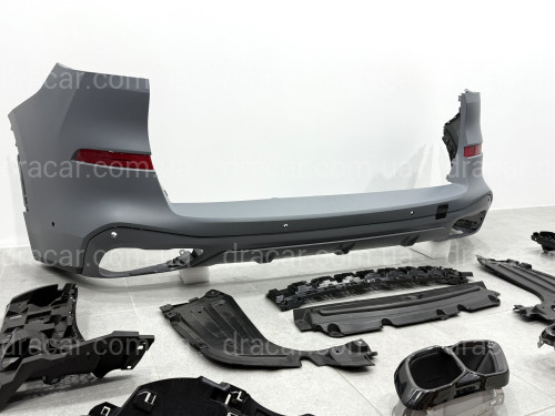 Рестайлинг комплект обвеса M paket Shadow Line 2023+ для BMW X5 G05 2018-2022 артикул 9050