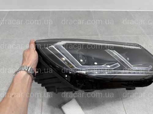 Фары FULL LED Volkswagen Tiguan 2013-2018 2шт. комплектные с блоками, ЗАМЕНА ГАЛОГЕНА артикул 9023