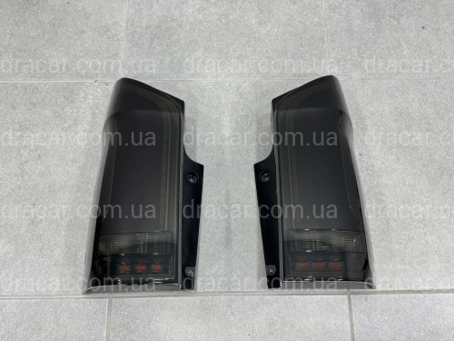 Задние дымчатые LED фонари для Mercedes W447 Vito / V-class / Metris 2014- , комплект 2шт. артикул 9051