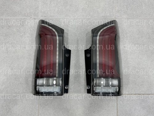 Задние LED фонари 2023+ рестайлинг для Mercedes W447 Vito / V-class / Metris 2014- , комплект 2шт. артикул 9056