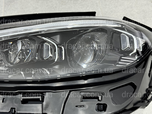 Фары Full LED в стиле MULTIBEAM рестайлинг для Mercedes E-Class W213 2020-2023, комплект 2шт. артикул 9054