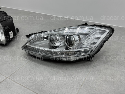 Фары ксенон + галоген для Mercedes-Benz S-class W221 2005-2013, комплект 2шт. артикул 9035