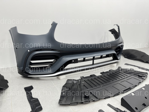 Рестайлинг комплект обвеса AMG GLC63 2020+ для  Mercedes-Benz GLC class X253 2015-2019 артикул 9039