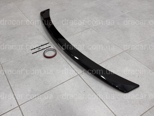 Спойлер лип на багажник Toyota Avalon 2006-2010 ABS пластик, цвет черный артикул 9036