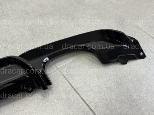 Диффузор накладка заднего бампера M-Performance BMW 3 series F30 2012-2018 под две двойные выхлопные трубы ГЛЯНЦЕВЫЙ 00--00 артикул 8178