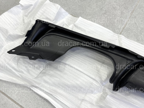 Диффузор накладка заднего бампера M-Performance BMW 3 series F30 2012-2018 под две двойные выхлопные трубы ГЛЯНЦЕВЫЙ 00--00 артикул 8178