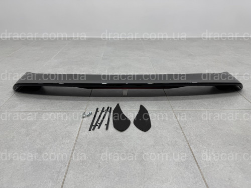 Спойлер багажника со стоп сигналом для Toyota Camry 20 1996-2001 ABS пластик, цвет черный глянец артикул 9076