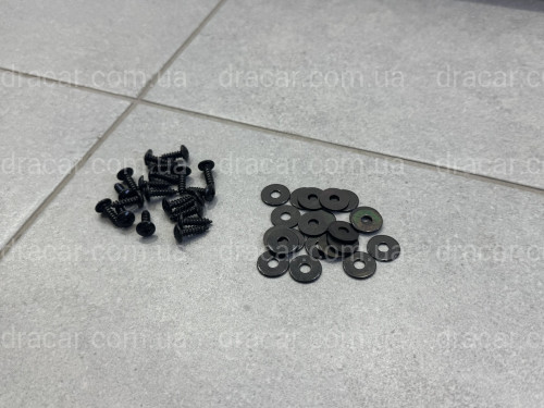 Лезвия под пороги M-Perfomance BMW X5 F15 2013-2018 2шт. под карбон артикул 7896