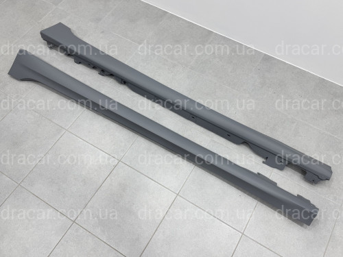 Накладки на пороги M-paket BMW 3 series G20 / G21 2018- артикул 7888