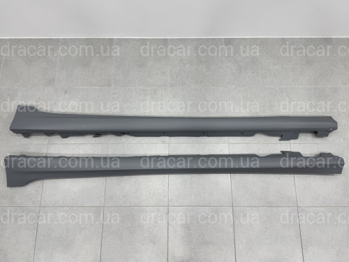 Накладки на пороги M-paket BMW 3 series G20 / G21 2018- артикул 7888