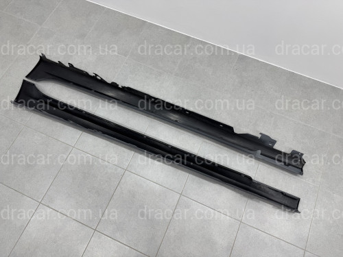 Накладки на пороги M-paket BMW 3 series G20 / G21 2018- артикул 7888