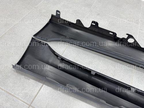Накладки на пороги M-paket BMW 3 series G20 / G21 2018- артикул 7888