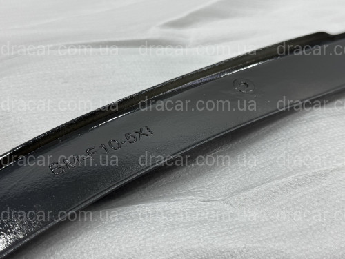 Спойлер лип на багажник BMW series 5 F10 2010-2016 ABS пластик, черный глянец артикул 8926